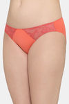 Wacoal Low Rise Half Coverage Bikini Panty - Radiant Red — thumbnail 3